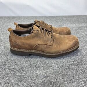 Timberland Squall Canyon Waterproof Oxford Leather Men's Shoes Size 9.5M Brown